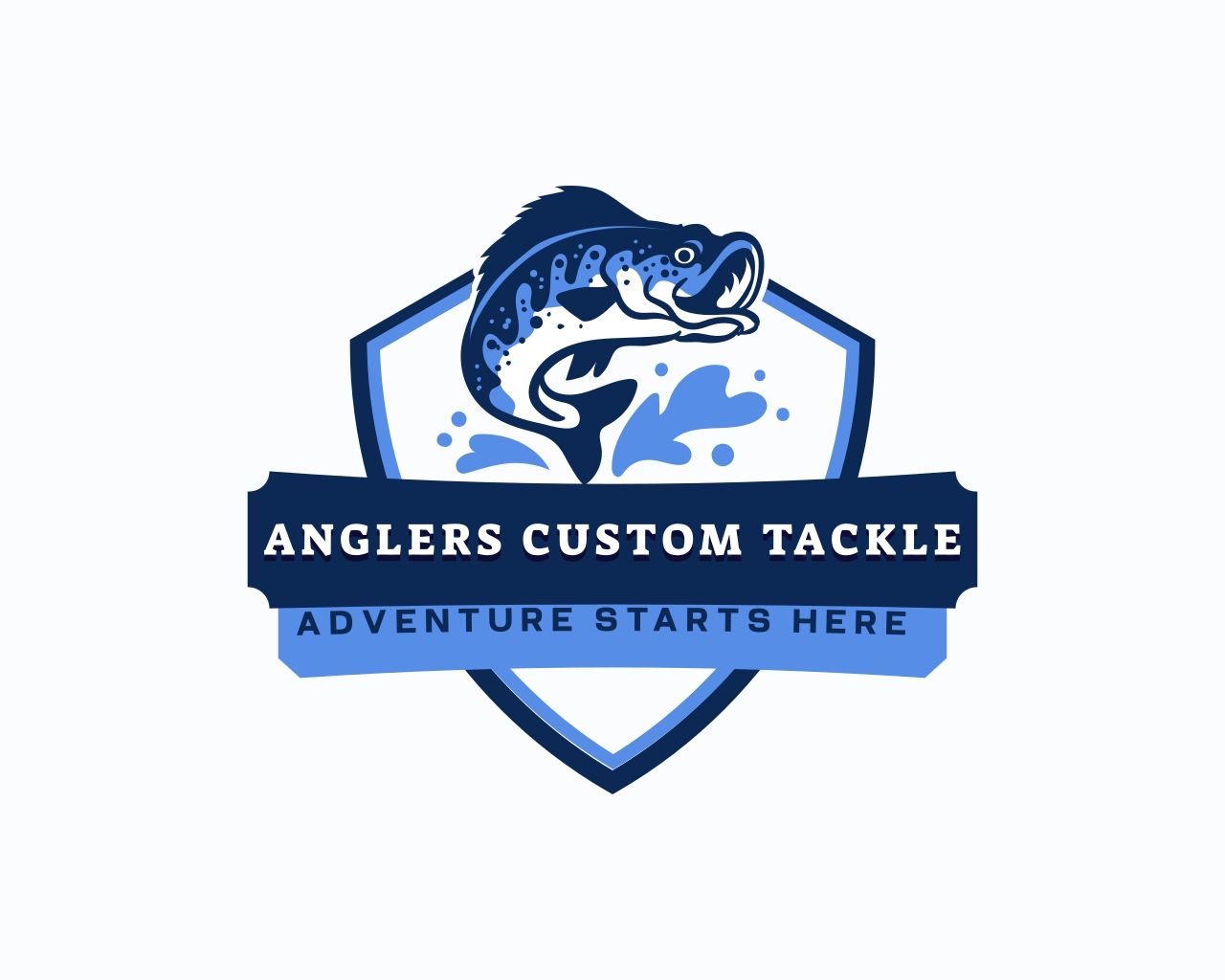 Screenshot of Anglers Custom Tackle website
