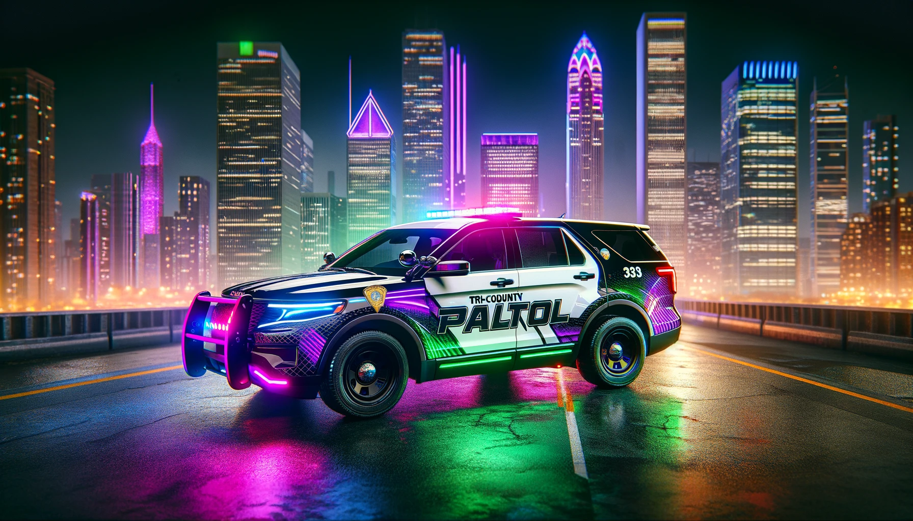 Screenshot of Tri-County Patrol Division LLC website